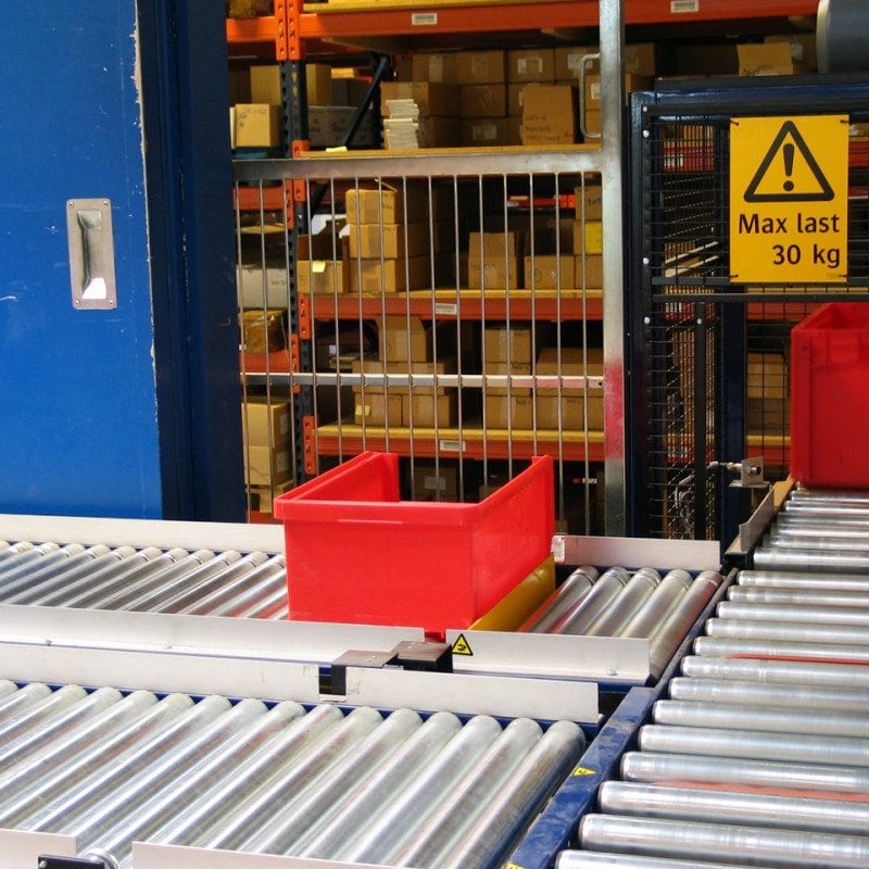 MH Modules AX100 rullbana backhantering