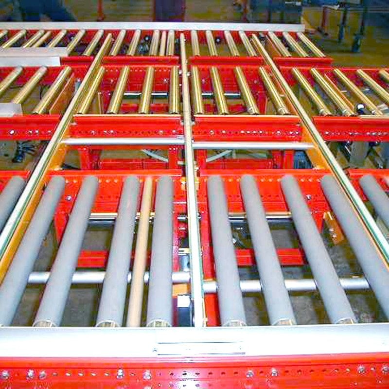 MH Modules FR100 Vinkelväxel kuggrem över 3 rullbanor