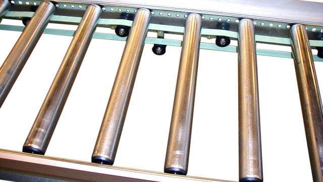 MH Modules FR100 Flatremsdriven rullbana