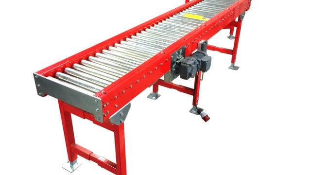MH Modules KE500 Driven rullbana med kurva 90