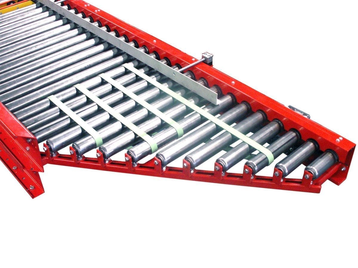 MH Modules KE500 Angle Connection 45Degrees With Belt On Rollers