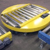 MH Modules PA1500 Vridbar rullbana med klämskyddsring