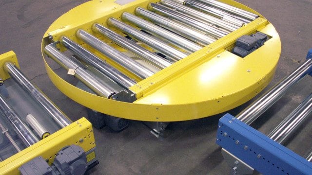 MH Modules PA1500 Vridbar rullbana med klämskyddsring